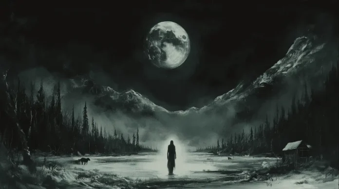 Rahkoi: The Ghostly Guardian of the Moon and Nature’s Cycles in Sámi and Finnic Mythology